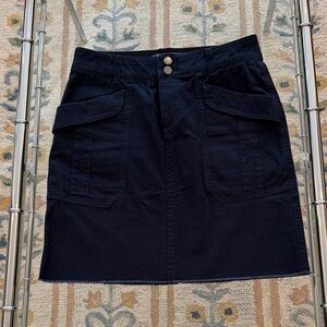 Democracy Navy Denim Skirt